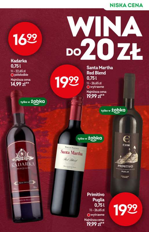 Żabka - gazetka promocyjna Katalog win od środy 26.11 do wtorku 09.12 - strona 7