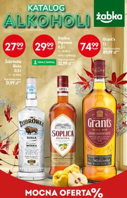 Żabka - gazetka promocyjna Katalog alkoholi od środy 26.11 do wtorku 09.12