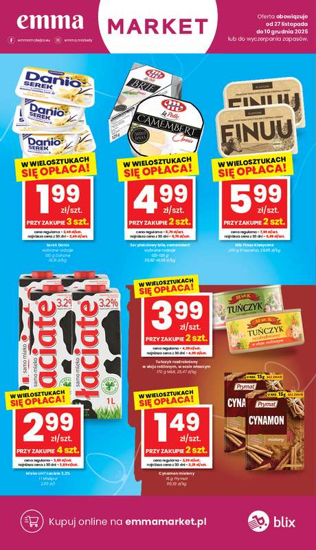emma MARKET - gazetka promocyjna Gazetka od czwartku 27.11 do środy 10.12 - strona 4