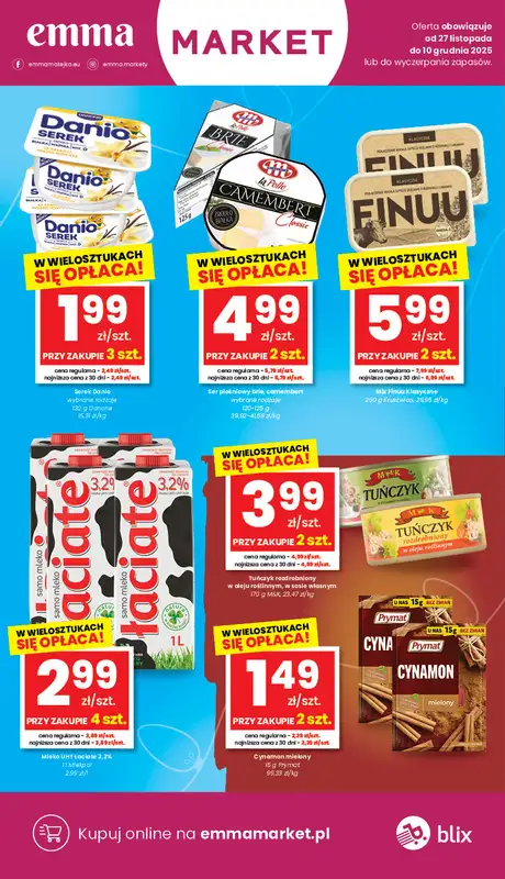 emma MARKET - gazetka promocyjna Gazetka od czwartku 27.11 do środy 10.12 - strona 4