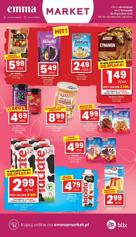 emma MARKET - gazetka promocyjna Gazetka od czwartku 27.11 do środy 10.12 - strona 12