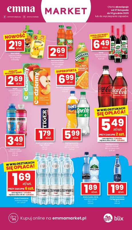 emma MARKET - gazetka promocyjna Gazetka od czwartku 27.11 do środy 10.12 - strona 15