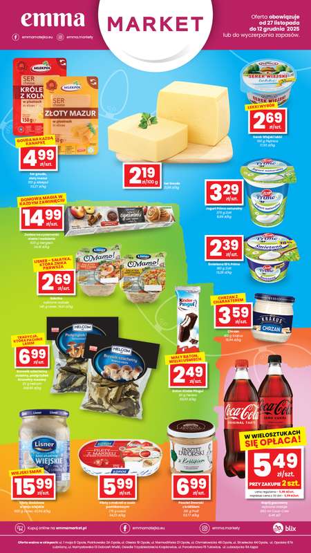 emma MARKET - gazetka promocyjna Plakaty promocyjne od czwartku 27.11 do piątku 12.12 - strona 2