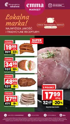 emma MARKET - gazetka promocyjna Plakat promocyjny od czwartku 27.11 do soboty 03.01