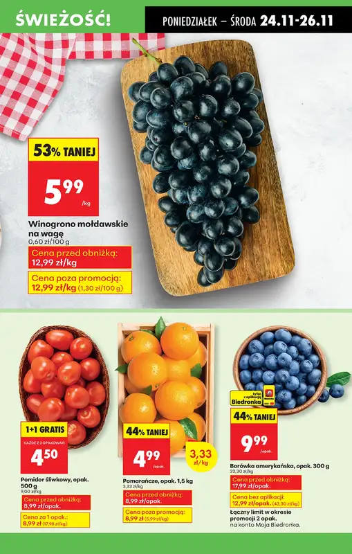 Biedronka - gazetka promocyjna Od poniedziałku od poniedziałku 24.11 do soboty 29.11 - strona 33