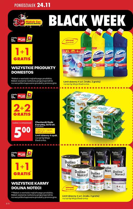 Biedronka - gazetka promocyjna Od poniedziałku od poniedziałku 24.11 do soboty 29.11 - strona 8
