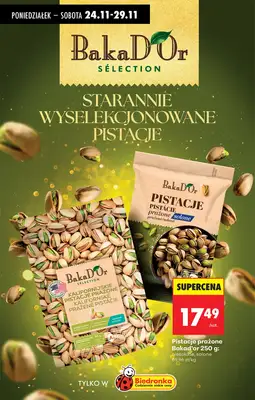 Biedronka - gazetka promocyjna Od poniedziałku, Z ladą tradycyjną od poniedziałku 24.11 do soboty 29.11 - strona 63