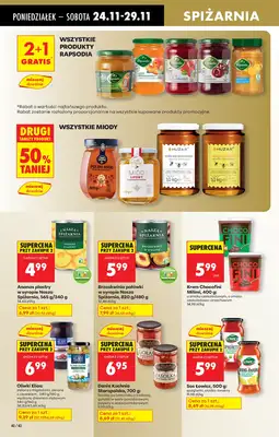 Biedronka - gazetka promocyjna Od poniedziałku, Z ladą tradycyjną od poniedziałku 24.11 do soboty 29.11 - strona 65