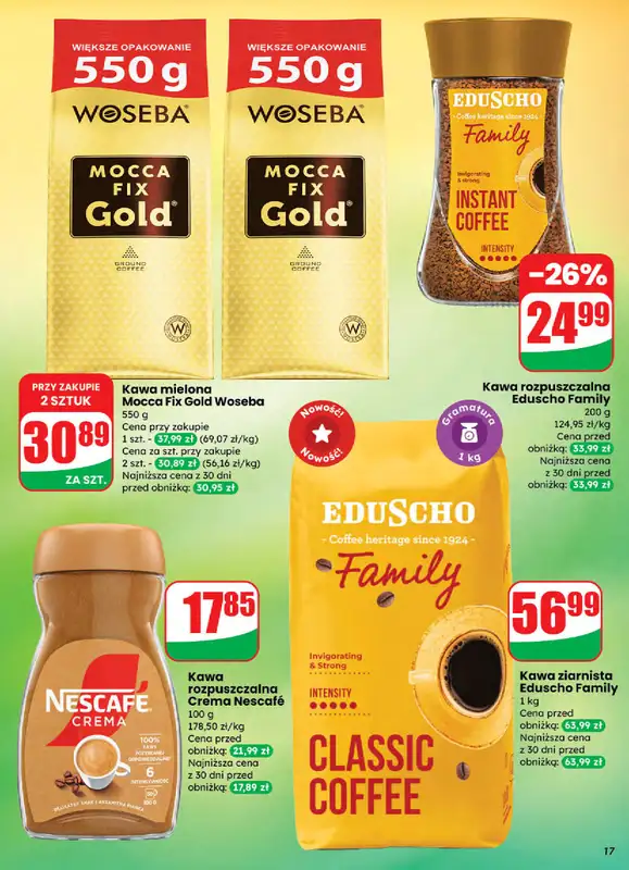 Dino - gazetka promocyjna Gazetka od środy 26.11 do wtorku 02.12 - strona 17