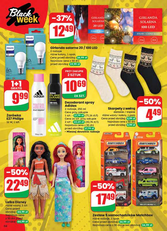 Dino - gazetka promocyjna Gazetka od środy 26.11 do wtorku 02.12 - strona 64