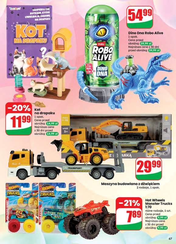 Dino - gazetka promocyjna Gazetka od środy 26.11 do wtorku 02.12 - strona 67