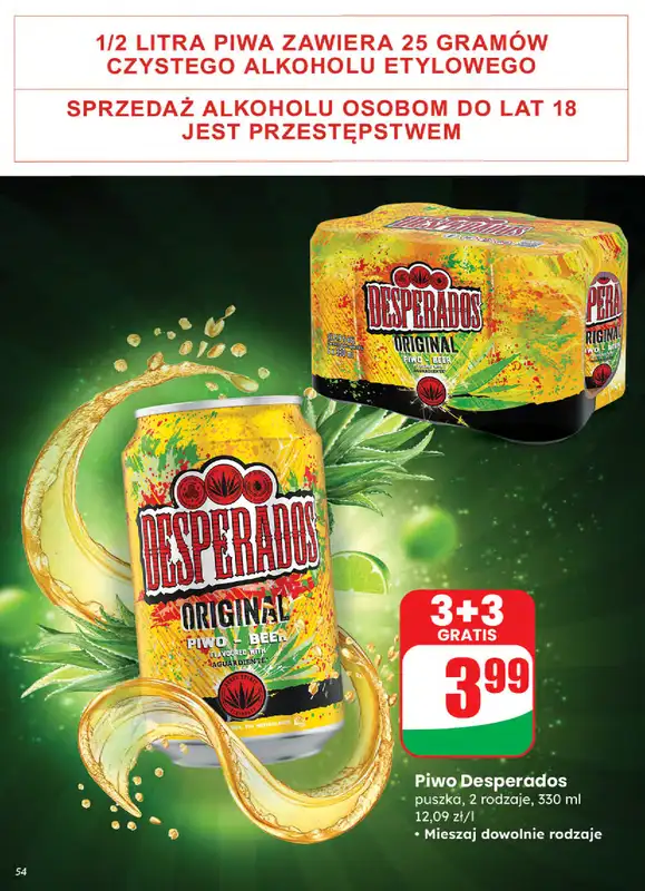 Dino - gazetka promocyjna Gazetka od środy 26.11 do wtorku 02.12 - strona 54