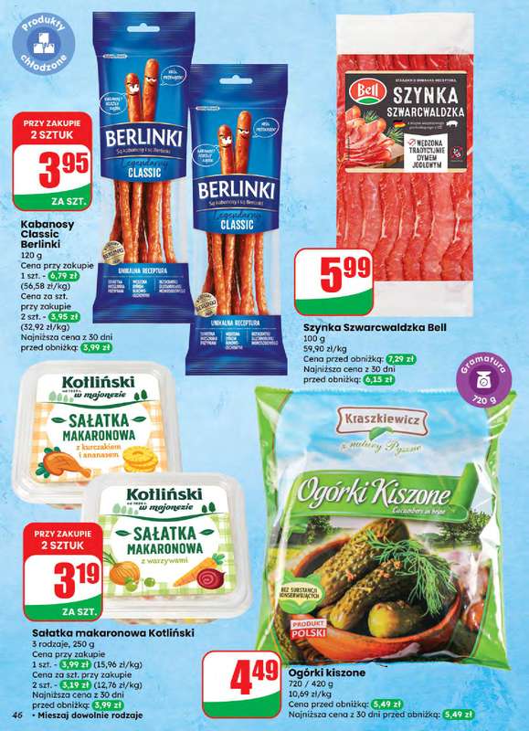 Dino - gazetka promocyjna Gazetka od środy 26.11 do wtorku 02.12 - strona 46