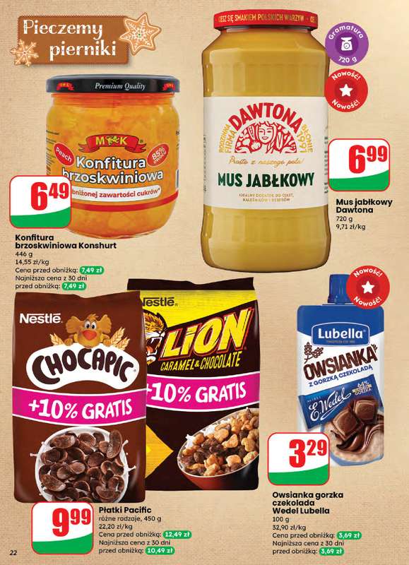 Dino - gazetka promocyjna Gazetka od środy 26.11 do wtorku 02.12 - strona 22