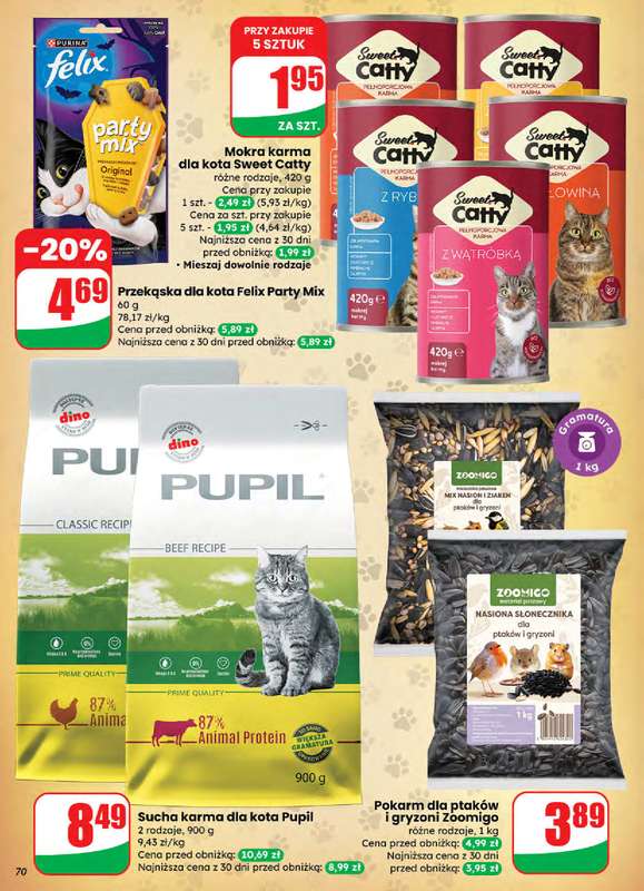 Dino - gazetka promocyjna Gazetka od środy 26.11 do wtorku 02.12 - strona 70