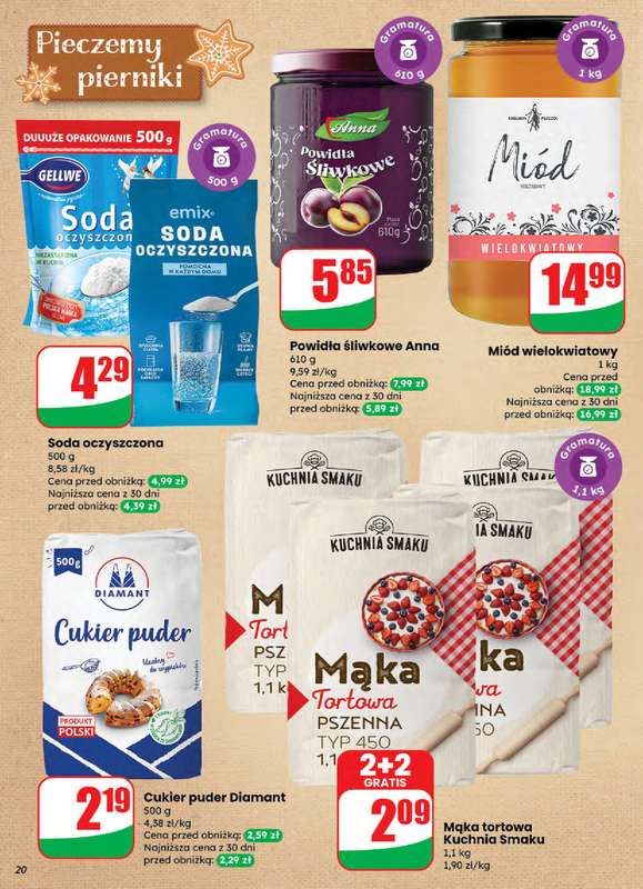 Dino - gazetka promocyjna Gazetka od środy 26.11 do wtorku 02.12 - strona 20