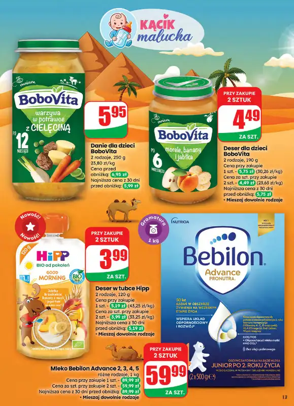 Dino - gazetka promocyjna Gazetka od środy 26.11 do wtorku 02.12 - strona 13