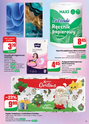 Dino - gazetka promocyjna Gazetka od środy 26.11 do wtorku 02.12 - strona 75