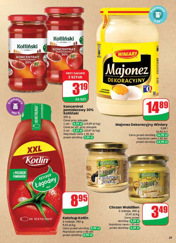 Dino - gazetka promocyjna Gazetka od środy 26.11 do wtorku 02.12 - strona 29