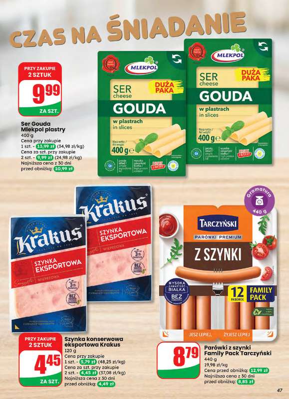 Dino - gazetka promocyjna Gazetka od środy 26.11 do wtorku 02.12 - strona 47