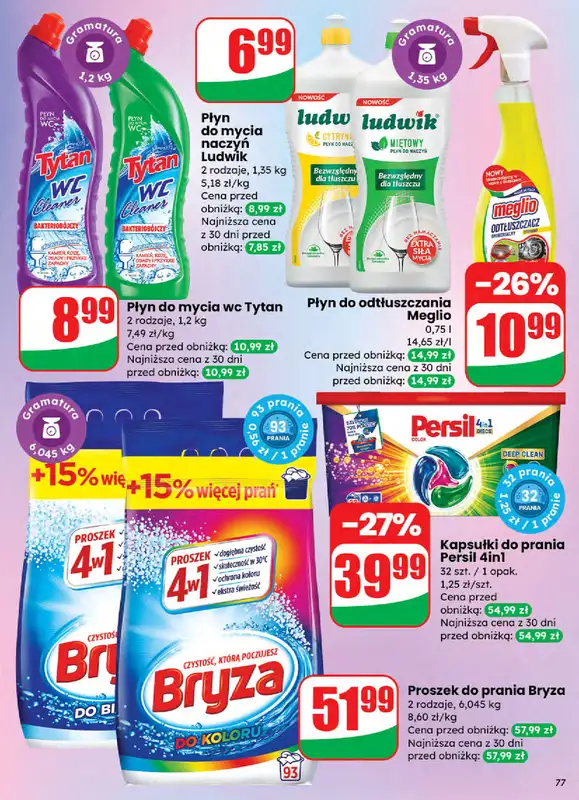 Dino - gazetka promocyjna Gazetka od środy 26.11 do wtorku 02.12 - strona 77