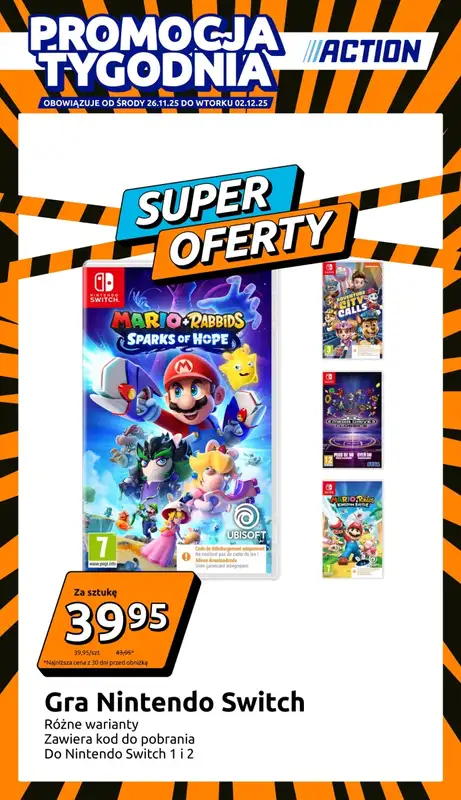 Action - gazetka promocyjna Gazetka od środy 26.11 do wtorku 02.12