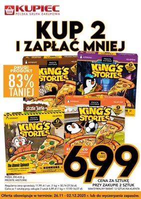 Kupiec - gazetka promocyjna Promopaki od środy 26.11 do wtorku 02.12 - strona 8