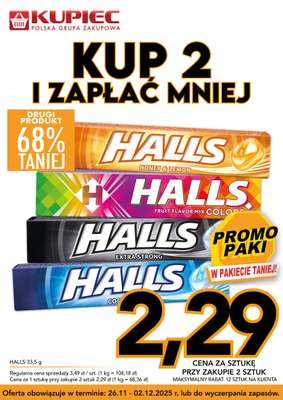 Halls Honey & Lemon