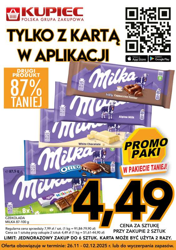 Kupiec - gazetka promocyjna Promopaki od środy 26.11 do wtorku 02.12 - strona 11