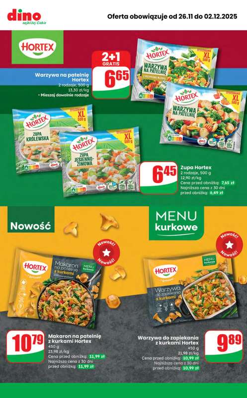 Dino - gazetka promocyjna MEGA promocje! od środy 26.11 do wtorku 02.12 - strona 10