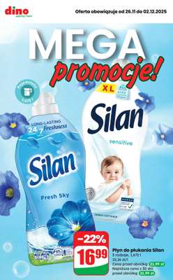 Dino - gazetka promocyjna MEGA promocje! od środy 26.11 do wtorku 02.12