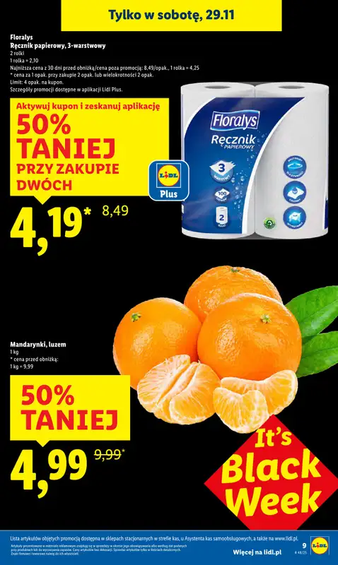 Lidl - gazetka promocyjna Oferta od czwartku od czwartku 27.11 do soboty 29.11 - strona 9