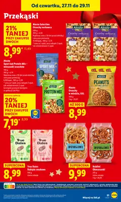 Lidl - gazetka promocyjna Oferta od czwartku od czwartku 27.11 do soboty 29.11 - strona 51
