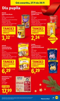 Lidl - gazetka promocyjna Oferta od czwartku od czwartku 27.11 do soboty 29.11 - strona 63