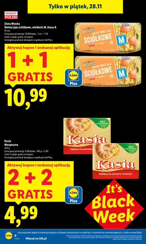 Lidl - gazetka promocyjna Oferta od czwartku od czwartku 27.11 do soboty 29.11 - strona 6