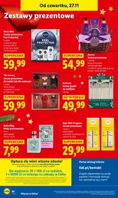 Lidl - gazetka promocyjna Oferta od czwartku od czwartku 27.11 do soboty 29.11 - strona 58