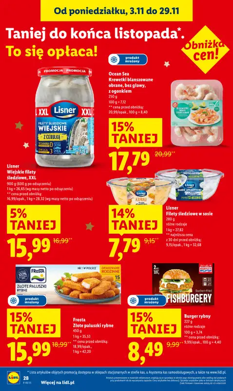 Lidl - gazetka promocyjna Oferta od czwartku od czwartku 27.11 do soboty 29.11 - strona 28