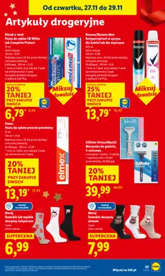 Lidl - gazetka promocyjna Oferta od czwartku od czwartku 27.11 do soboty 29.11 - strona 57