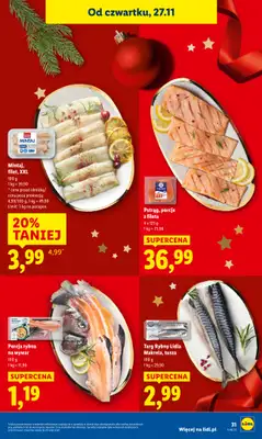 Lidl - gazetka promocyjna Oferta od czwartku od czwartku 27.11 do soboty 29.11 - strona 31