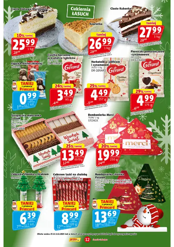 Prim Market - gazetka promocyjna Gazetka od czwartku 27.11 do środy 03.12 - strona 12