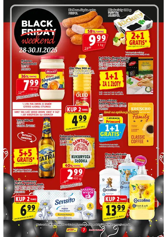 Prim Market - gazetka promocyjna Gazetka od czwartku 27.11 do środy 03.12 - strona 7