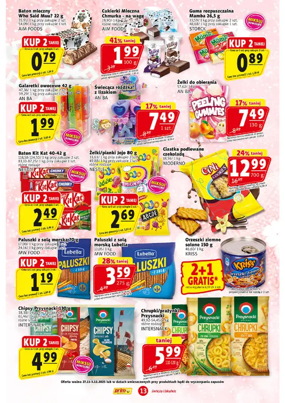 Prim Market - gazetka promocyjna Gazetka od czwartku 27.11 do środy 03.12 - strona 13