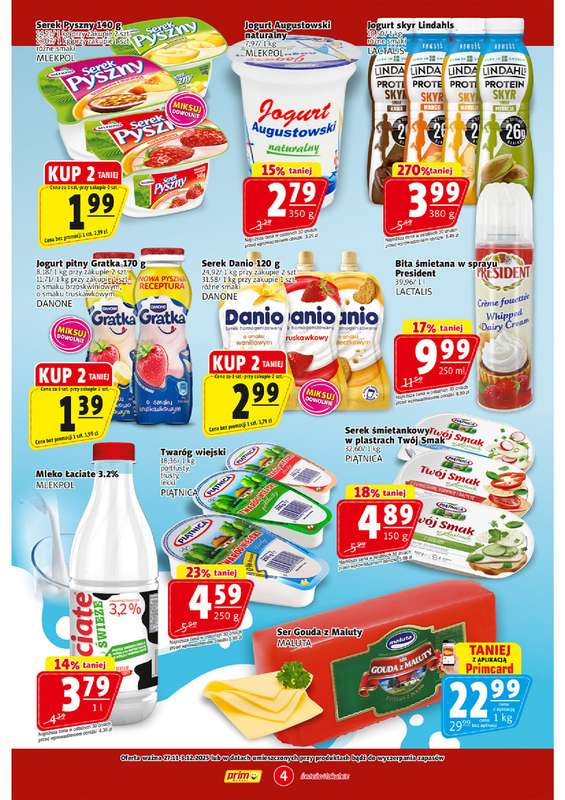 Prim Market - gazetka promocyjna Gazetka od czwartku 27.11 do środy 03.12 - strona 4