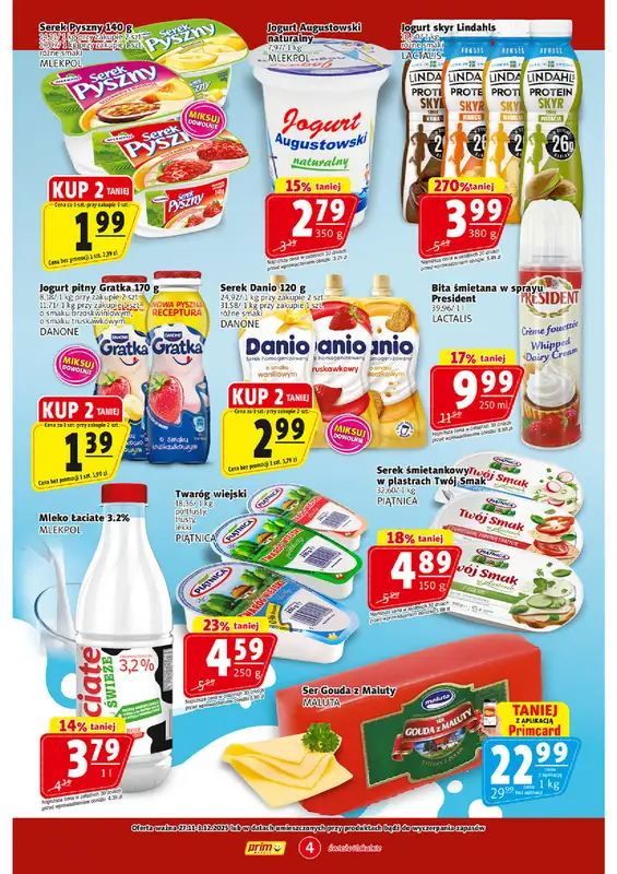 Prim Market - gazetka promocyjna Gazetka od czwartku 27.11 do środy 03.12 - strona 4