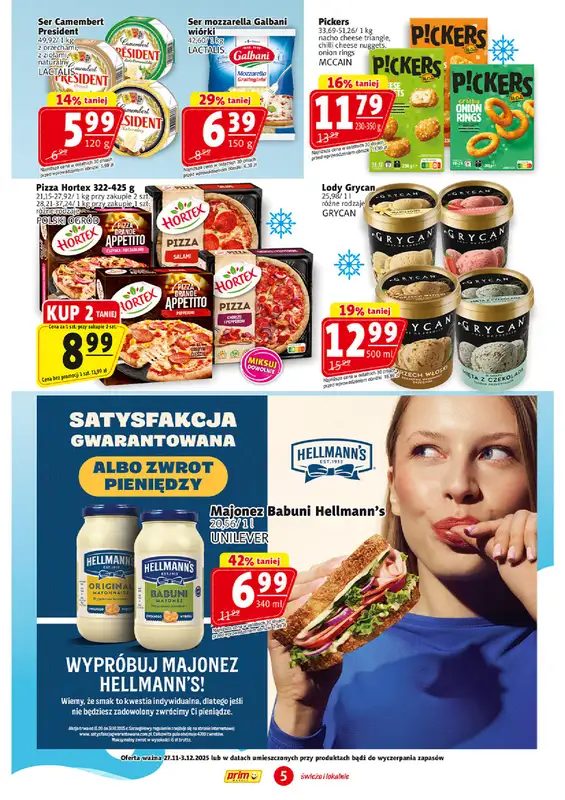 Prim Market - gazetka promocyjna Gazetka od czwartku 27.11 do środy 03.12 - strona 5