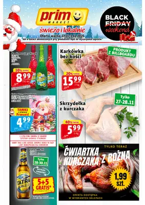 Prim Market - gazetka promocyjna Gazetka od czwartku 27.11 do środy 03.12