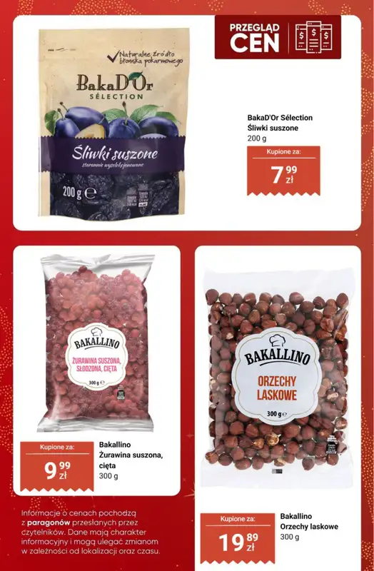 Biedronka - gazetka promocyjna Świąteczna spiżarnia - przegląd cen od czwartku 27.11 do soboty 29.11 - strona 7