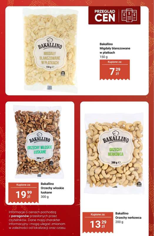 Biedronka - gazetka promocyjna Świąteczna spiżarnia - przegląd cen od czwartku 27.11 do soboty 29.11 - strona 6