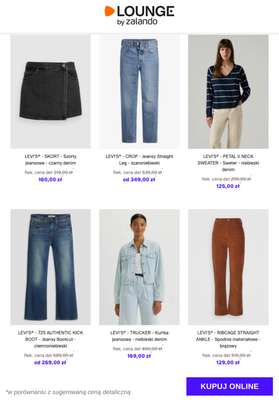 Lounge by Zalando - gazetka promocyjna Specjalne okazje:  Levi's® - Kobiety od środy 26.11 do niedzieli 30.11 - strona 7