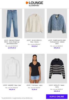 Lounge by Zalando - gazetka promocyjna Specjalne okazje:  Levi's® - Kobiety od środy 26.11 do niedzieli 30.11 - strona 4